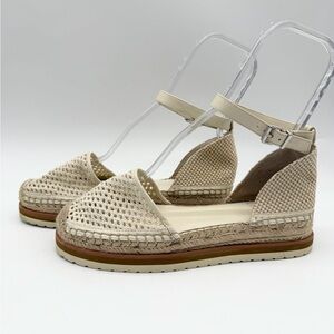 Elegant Cream Espadrille Sandals